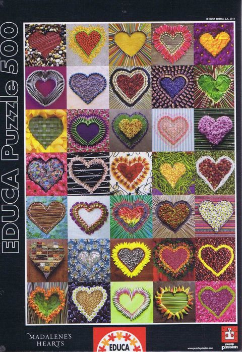 Madalene´s Hearts - 500 brikker (1)